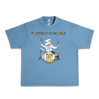 Pebble Blue Foster The People Helena Beat Urban Heavy Tee - linhVisuals