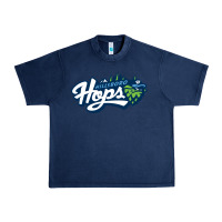 Navy hillsboro hops Urban Heavy Tee - linhVisuals