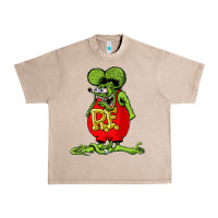 French Oak rat fink  fk27 Urban Heavy Tee - linhVisuals