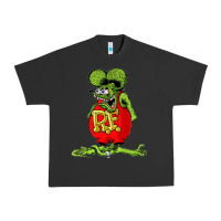 Pigment Black rat fink  fk27 Urban Heavy Tee - linhVisuals