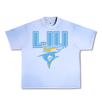 Grape Ice long island university sharks Urban Heavy Tee - linhVisuals