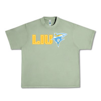 Oil Green long island university sharks Urban Heavy Tee - linhVisuals