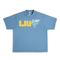 Pebble Blue long island university sharks Urban Heavy Tee - linhVisuals