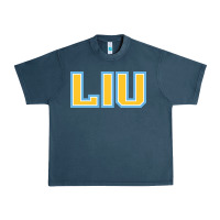Midnight Navy long island university sharks Urban Heavy Tee - linhVisuals