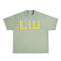 Oil Green long island university sharks Urban Heavy Tee - linhVisuals