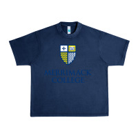 Navy merrimack warriors Urban Heavy Tee - linhVisuals