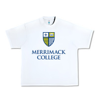 White merrimack warriors Urban Heavy Tee - linhVisuals