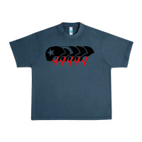 Midnight Navy roller derby helmets Urban Heavy Tee - linhVisuals