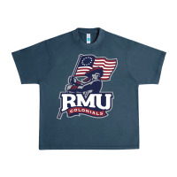 Midnight Navy robert morris colonials Urban Heavy Tee - linhVisuals