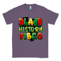 Lavender black history vibes Classic Tee - FaDigitalArtStudio