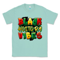 Seafoam black history vibes Classic Tee - FaDigitalArtStudio