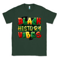 Sports Green black history vibes Classic Tee - FaDigitalArtStudio