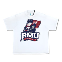 White robert morris colonials Urban Heavy Tee - linhVisuals