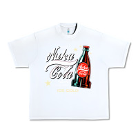 White klasicoke Urban Heavy Tee - linhVisuals