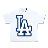 White la los angeles Urban Heavy Tee - linhVisuals