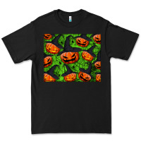 Black halloween pumpkin mouse pad Premium Tee - BundleAndBundleShop