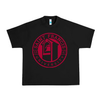Black st. francis (pa) red flash Urban Heavy Tee - linhVisuals