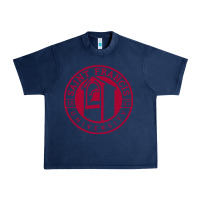 Navy st. francis (pa) red flash Urban Heavy Tee - linhVisuals