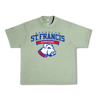 Oil Green st. francis brooklyn terriers Urban Heavy Tee - linhVisuals