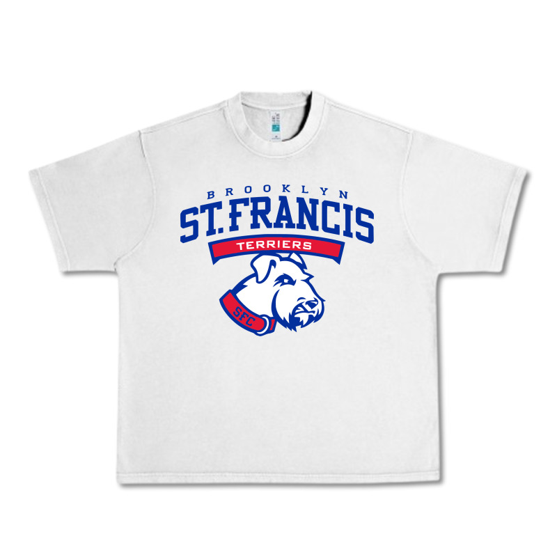 St. Francis Brooklyn Terriers Urban Heavy Tee by linhVisuals | Teevron