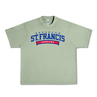 Oil Green st. francis brooklyn terriers Urban Heavy Tee - linhVisuals