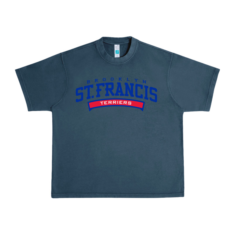 St. Francis Brooklyn Terriers Urban Heavy Tee by linhVisuals | Teevron