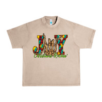 French Oak joy Christmas Rockin Urban Heavy Tee - CowhideDigitalArt