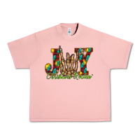 Salmon joy Christmas Rockin Urban Heavy Tee - CowhideDigitalArt