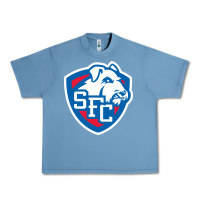 Pebble Blue st. francis brooklyn terriers Urban Heavy Tee - linhVisuals