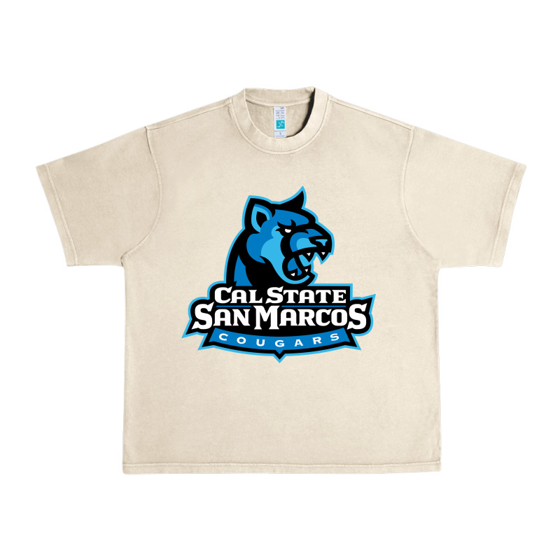 The Cal State San Marcos Cougars Urban Heavy Tee by linhVisuals | Teevron