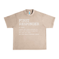 French Oak first responder  definition design Urban Heavy Tee - linhVisuals