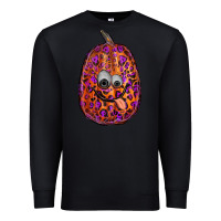 Black watercolor pumpkin leopard Premium Sweatshirt - RanaPortraitStore