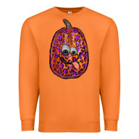 Carrot watercolor pumpkin leopard Premium Sweatshirt - RanaPortraitStore