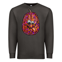 Smoke watercolor pumpkin leopard Premium Sweatshirt - RanaPortraitStore