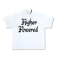 White higher powered   alcoholics anonymous slogans Urban Heavy Tee - linhVisuals