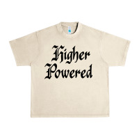Higher Powered   Alcoholics Anonymous Slogans Urban Heavy Tee | Teevron