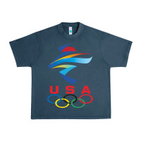 Usa Olympic Rings Urban Heavy Tee | Teevron