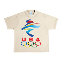 Sandshell USA OLYMPIC RINGS Urban Heavy Tee - linhVisuals
