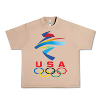 Burro USA OLYMPIC RINGS Urban Heavy Tee - linhVisuals