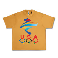 Peanut Butter USA OLYMPIC RINGS Urban Heavy Tee - linhVisuals