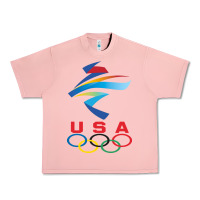 Salmon USA OLYMPIC RINGS Urban Heavy Tee - linhVisuals