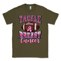 Army Green tackle breast cancer Classic Tee - BarkalooDesign