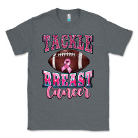 Charcoal Heather tackle breast cancer Classic Tee - BarkalooDesign