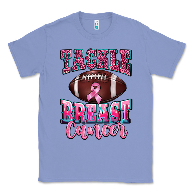 Tackle Breast Cancer Classic Tee by BarkalooDesign | Teevron