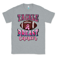 Heather Grey tackle breast cancer Classic Tee - BarkalooDesign