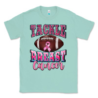 Seafoam tackle breast cancer Classic Tee - BarkalooDesign