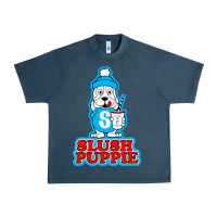 Midnight Navy slush puppie cute Urban Heavy Tee - linhVisuals