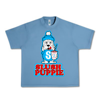 Pebble Blue slush puppie cute Urban Heavy Tee - linhVisuals