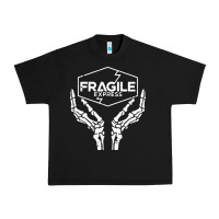 Black fragile express death stranding Urban Heavy Tee - linhVisuals