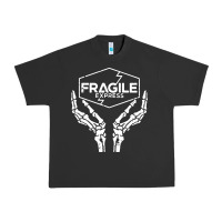 Pigment Black fragile express death stranding Urban Heavy Tee - linhVisuals